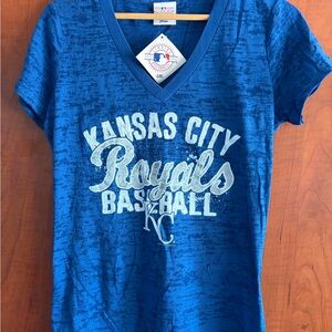Genuine Merchandise Blue Kansas City Royals Tee